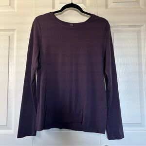Athleta In Motion Seamless Long Sleeve Top Size XL